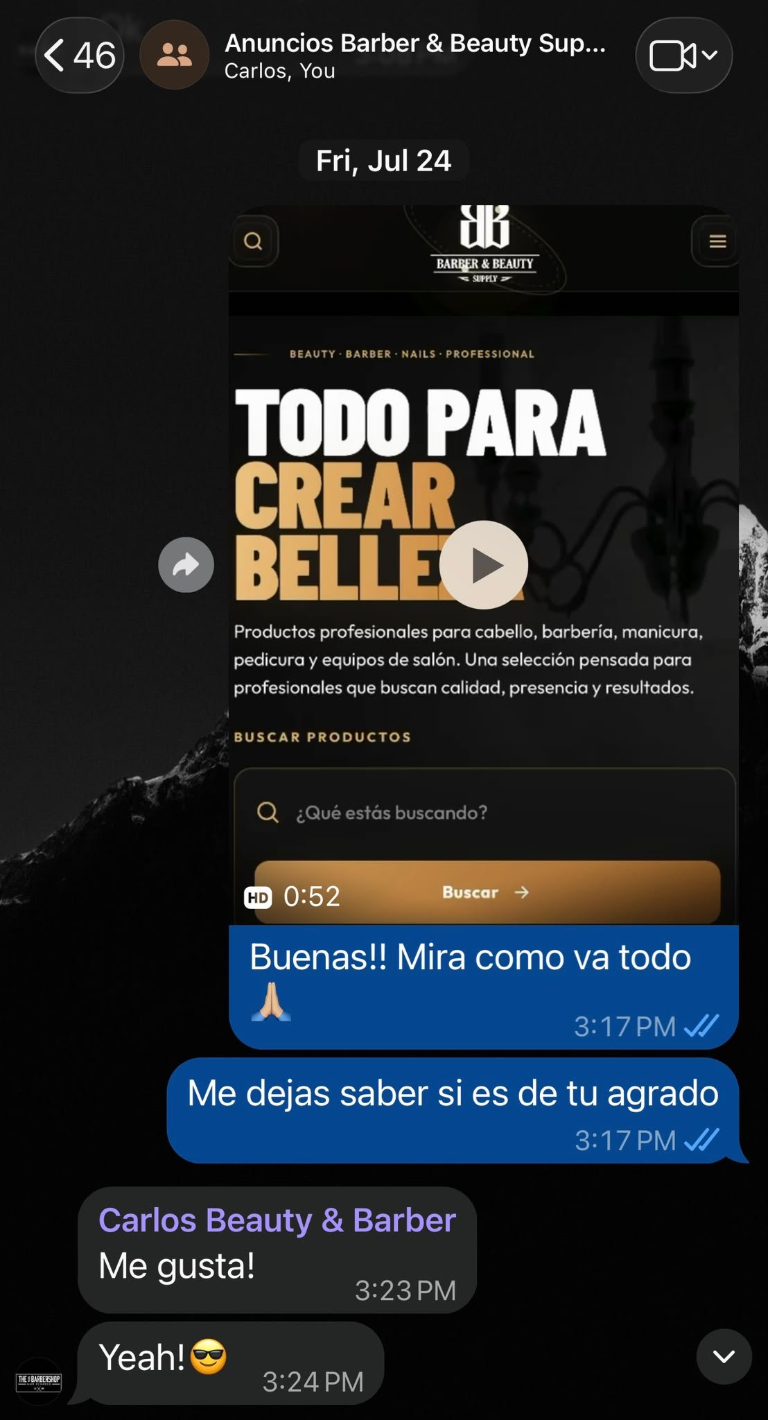 Testimonio de Barber & Beauty Supply