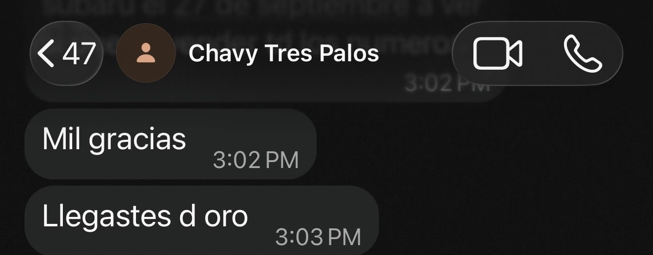 Testimonio de Los Tres Palos